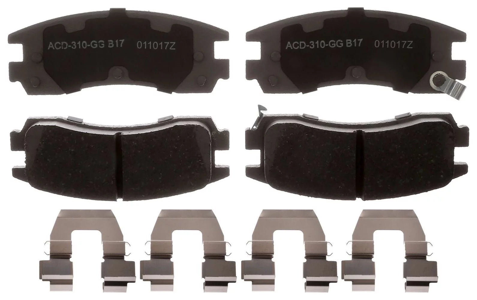 ACDelco Disc Brake Pad Set Fits select: 1995-1997 CHEVROLET LUMINA, 1994-1996 CADILLAC DEVILLE