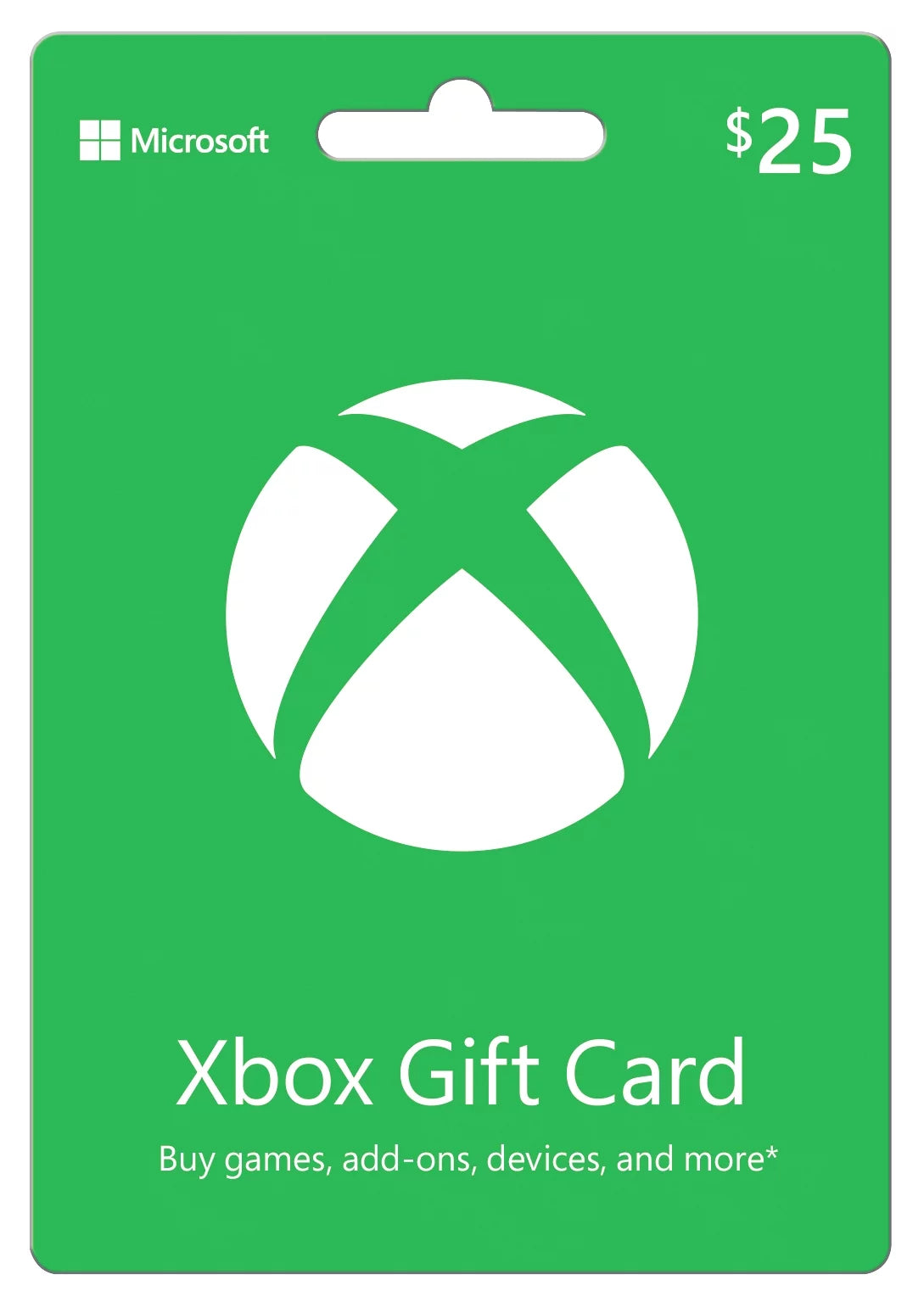Interactive Commicat Xbox Microsoft Gift Card 2015 $25