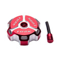 Billet Aluminum Gas Cap Red Machined Compatible With Yamaha YZ65 2018