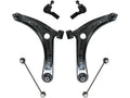 Control Arm Ball Joint Tie Rod and Sway Bar Link Kit - 6 Piece - Compatible with 2011 - 2017 Mitsubishi Outlander Sport 2012 2013 2014 2015 2016