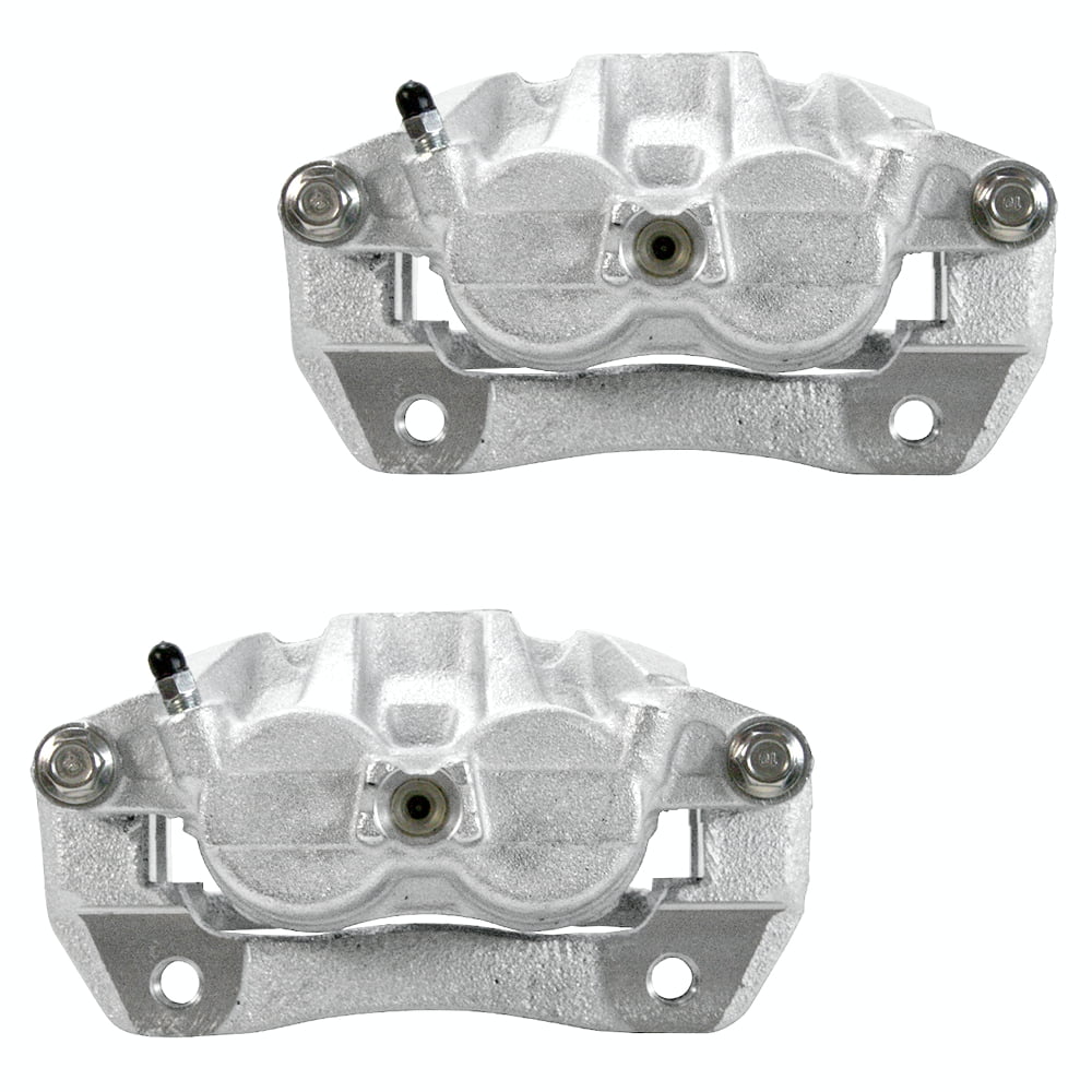 AutoShack Front New Brake Calipers Assembly with Bracket Set of 2 Driver and Passenger Side Replacement for Honda Accord Crosstour 2005-2010 Odyssey 2007-2016 CR-V 2007-2012 Acura RDX 2.4L 4WD AWD FWD