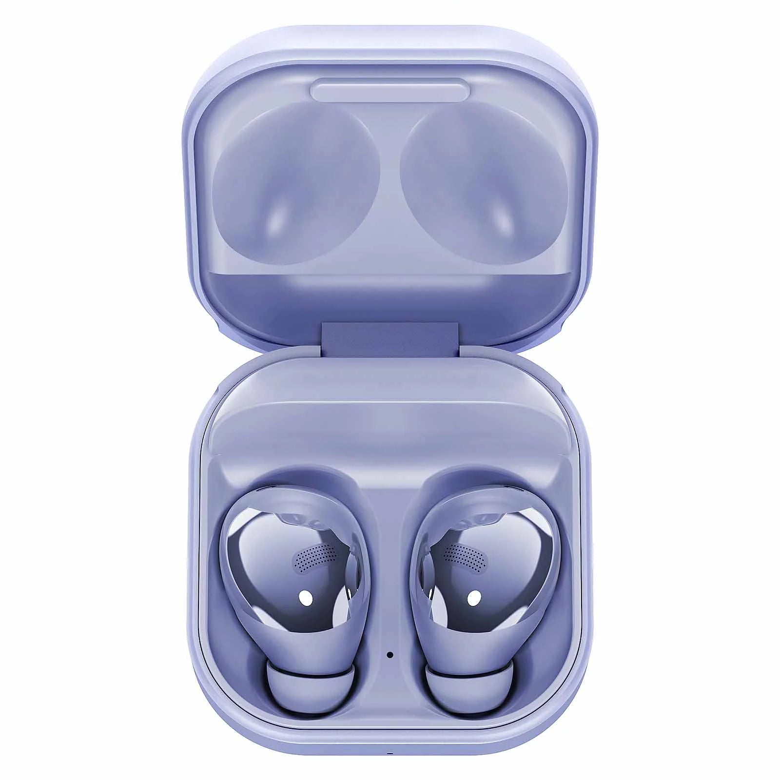 UrbanX Street Buds Pro True Bluetooth Wireless Earbuds For Samsung Galaxy A8 Star (A9 Star) With Active Noise Cancelling (Wireless Charging Case Included) Purple