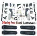 ZoneOffRoad 2009-2013 Fits Dodge Ram 2500 2009-2012 Ram 3500 8 Suspension System 4WD Diesel With Free Boot Protectors D36N/ZONU3100X4