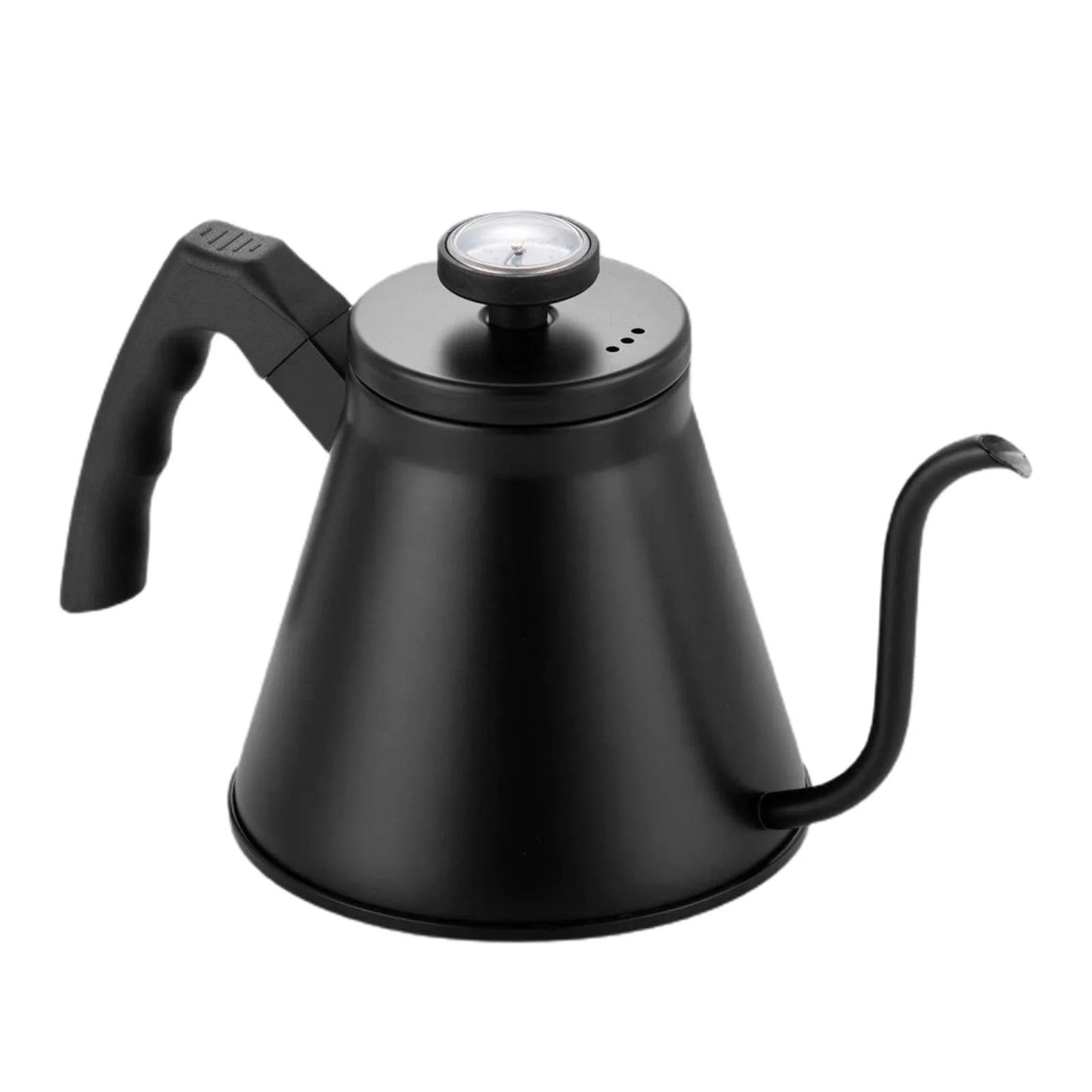 Gooseneck Stovetop Kettle with , , Triple Layered Base, Black, 1.2L