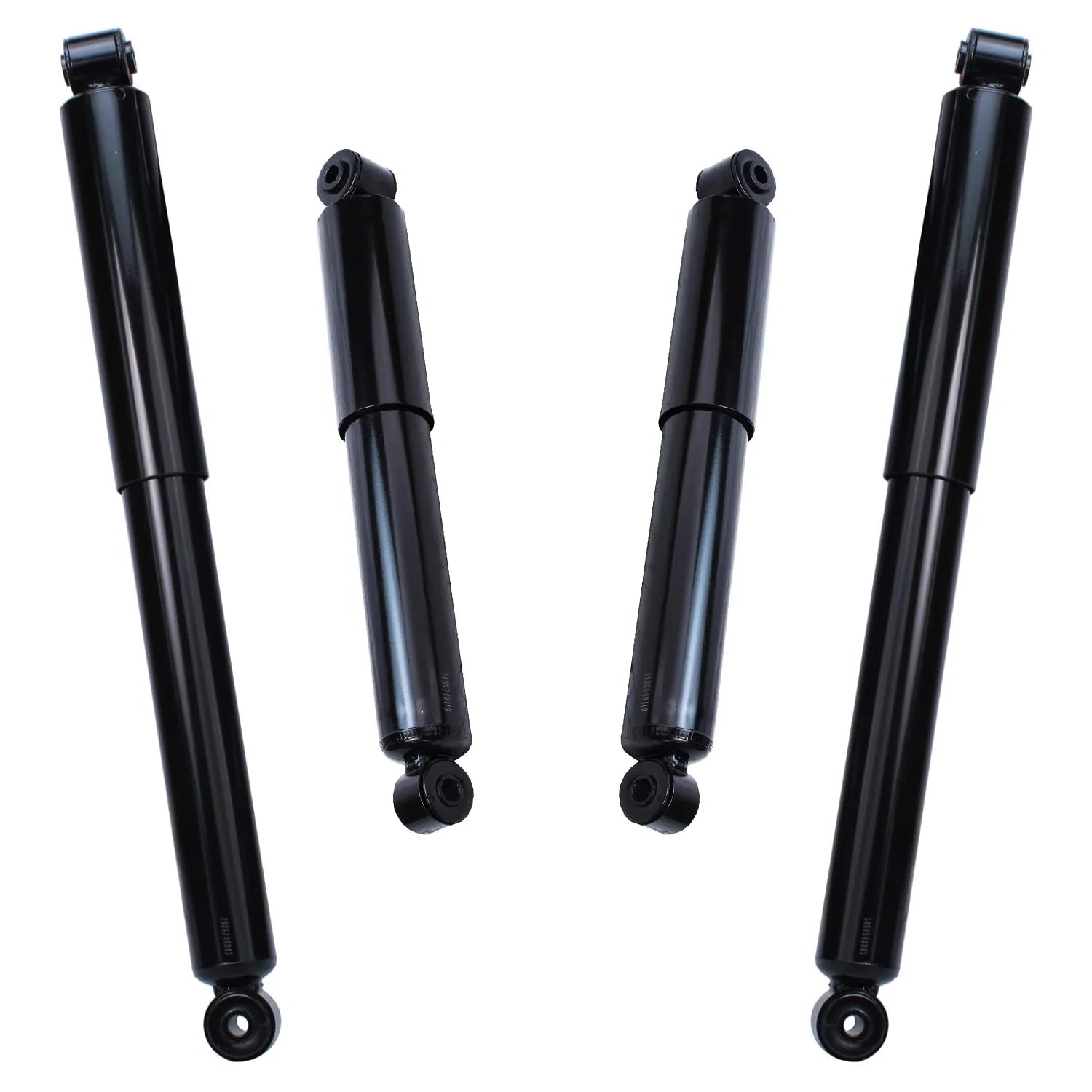 Detroit Axle - Front & Rear Shocks Absorbers Replacement for 2007-2009 Dodge Durango Chrysler Aspen