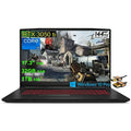 MSI Katana GF76 17 Gaming Laptop 17.3¡± FHD IPS 144Hz Thin Bezel Display 11th Gen Intel 8-Core i7-11800H 32GB RAM 1TB SSD GeForce RTX 3050 Ti 4GB Backlit USB-C Nahimic Win10Pro Black + HDMI Cable