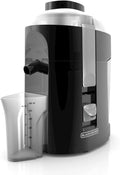 BLACK+DECKER 400-Watt Fruit and Vegetable Juice Extractor, Black, JE2200B