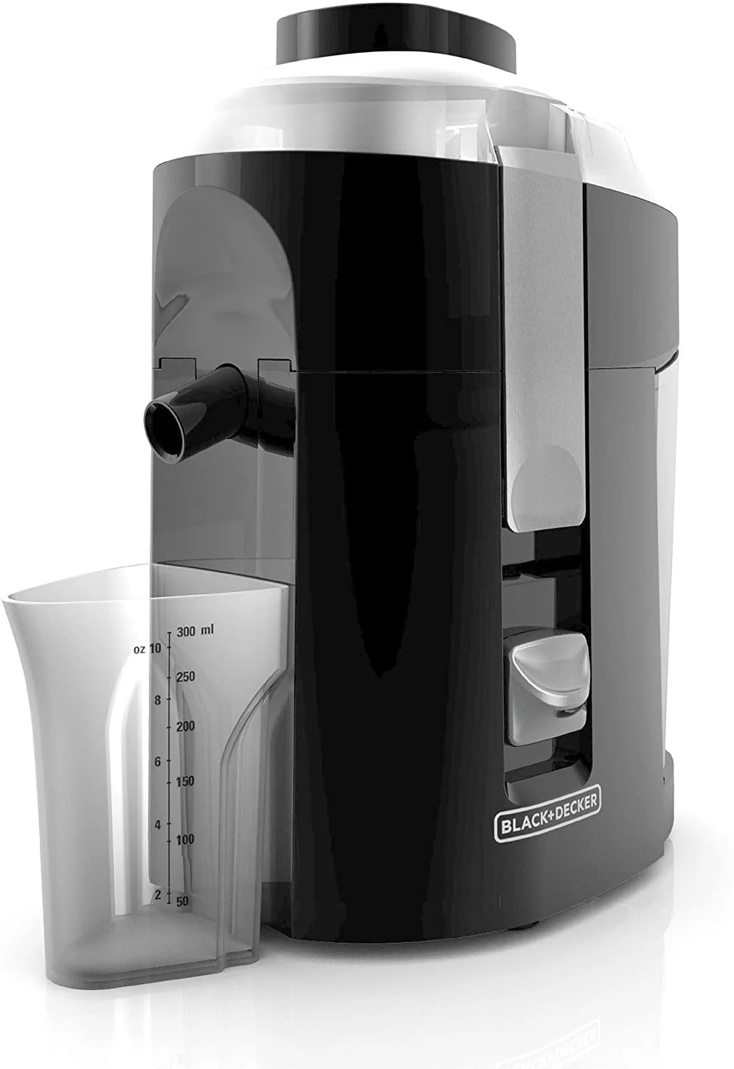 BLACK+DECKER 400-Watt Fruit and Vegetable Juice Extractor, Black, JE2200B