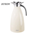 Vacuum Pot Stainless Steel Insulated Kettle Thermal Bottle Style Coffee Pot -2.0L
