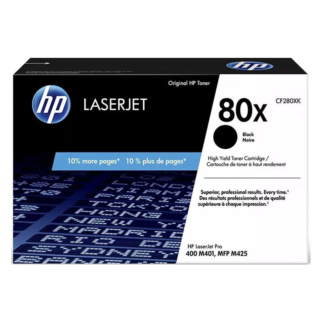 HP CF280XK 80X High Yield Black Original Toner Cartridge