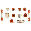 Red Poly Front Suspension Bushings Set For 1974-1977 Chevrolet Camaro Coupe