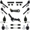 Detroit Axle - 14pc 4WD Front Ball Joints Tie Rods Suspension Kit Replacement for Ford Expedition F-150 Fits select: 1997-2003 FORD F150, 2000-2002 FORD EXPEDITION XLT