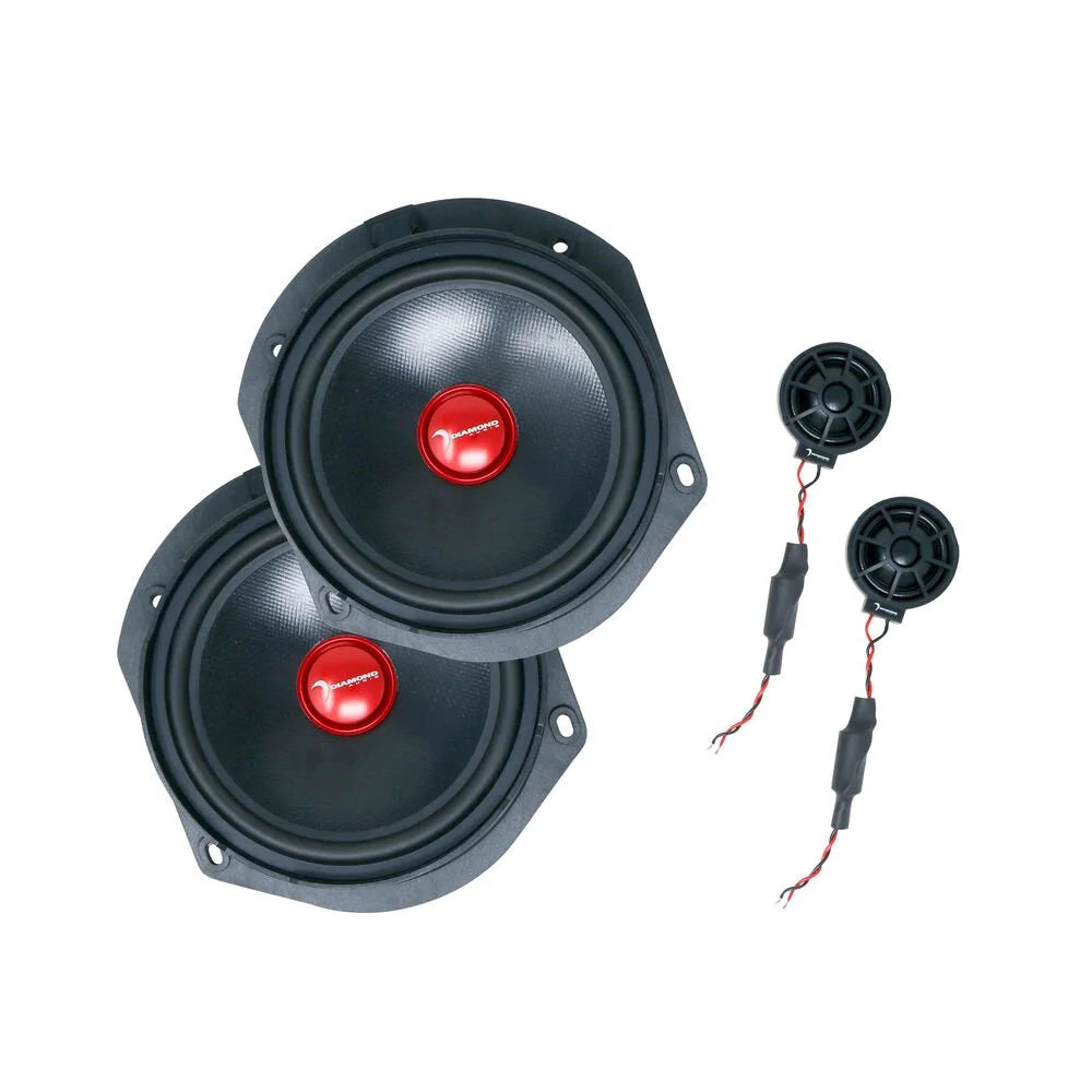 Diamond Audio S-65C 6.5 inch Component Speakers for Tesla Model S Specific