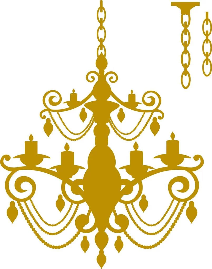 Custom Decals Chandelier Extra Chain Custom 21 X 24 Inches