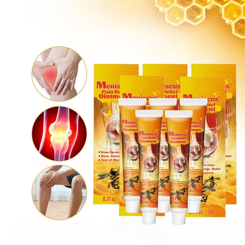 Honey Knee Care cream£¬ Sports Injuries Treatment Cream, Joint Pain Knee Joint Arthritis Rheumatoid 0.71oz .Honey Knee Care Ointment Lotion Treatment Relief - (5pcs)