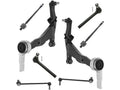 Front Control Arm Sway Bar Link Tie Rod Kit 8 Piece - Compatible with 2005 - 2007 Nissan Murano 2006