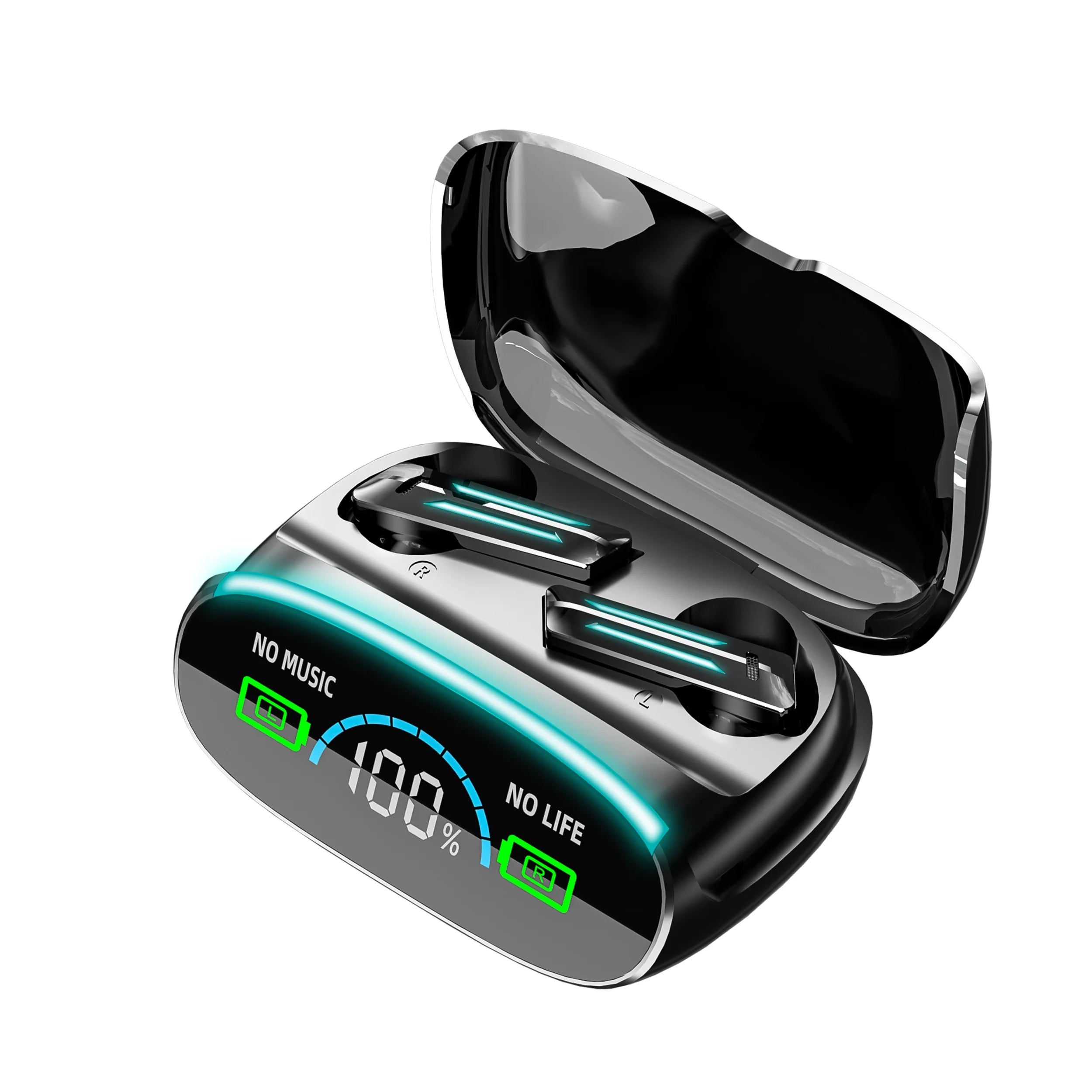 CIRCE M39 Wireless Earbuds: 5.2 Surround Sound, Noise Canceling Headphones for Sports, Workouts, Running & Driving - Compatible with Android & IOS!