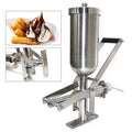 CNCEST Commercial 5L Heavy Duty Manual Churros Machine Spanish Donuts Maker Machine Stainless