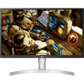 LG 27UL550-W 27-inch 4K UHD IPS LED HDR Monitor with Radeon Freesync Technology and HDR 10, Silver - (Open Box)