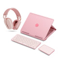 Logitech CASA POP-UP DESK in Bohemian Blush with Lightweight Noise Canceling Headphones (Rose)
