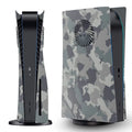 PS5 faceplate with cooling vents and dust filter, ABS side panels, case cover, replacement faceplate housing, dust protection accessories-Disc Edition