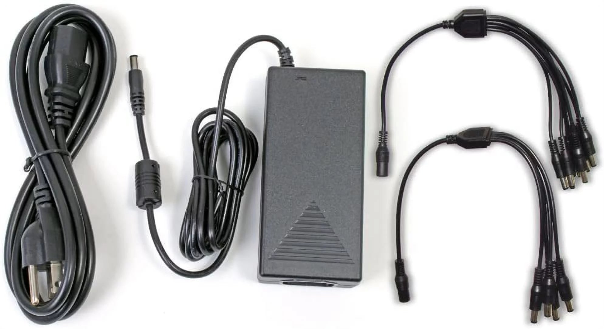 Q-See QSS1250A 12V 5A Camera AC Adapter with 4-Way Power Splitters