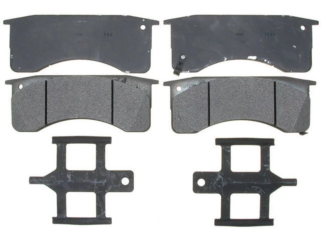 Brake Pad Set - Compatible with 2003 - 2009 Chevy C4500 Kodiak 2004 2005 2006 2007 2008