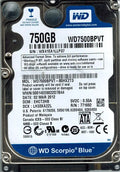 Western Digital WD7500BPVT-80HXZT3 750GB DCM: EHCT2HB
