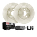 Dynamic Friction Company Front Brake Rotors with 3000 Series Ceramic Brake Pads includes Hardware 6312-27077 Fits select: 2019-2021 VOLVO XC60 T5 MOMENTUM, 2022 VOLVO XC60 B5 MOMENTUM
