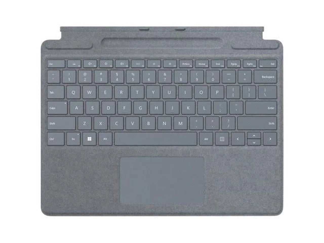 Pre-Owned Microsoft Surface Pro Signature Keyboard for Pro X and Pro 8 - Ice Blue Alcantara Material (8XA-00041) (Refurbished: Good)