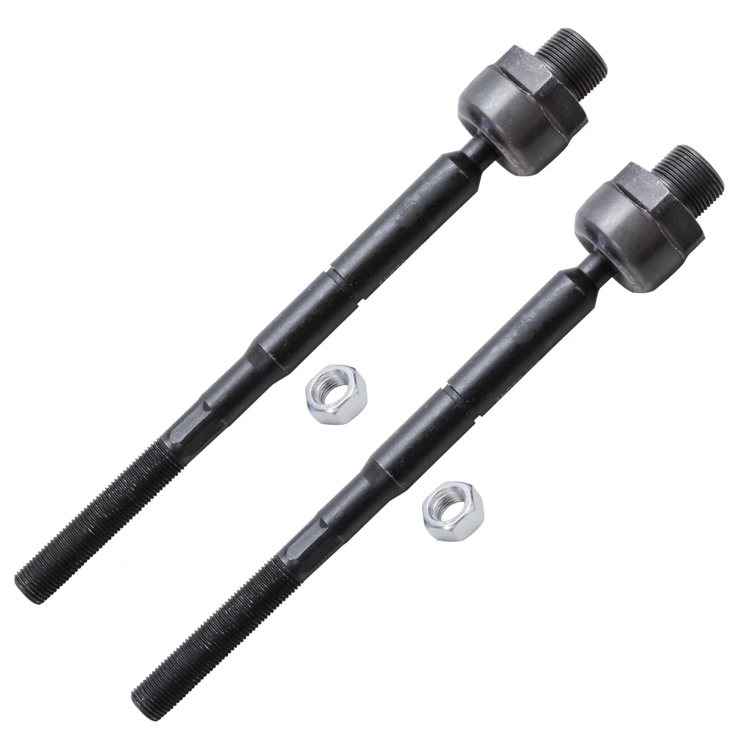 Detroit Axle - Front 2pc Tie Rods for 07-09 Chrysler Aspen, 04-09 Dodge Durango, 2 Inner Tie Rods 2004 2005 2006 2007 2008 2009 Replacement