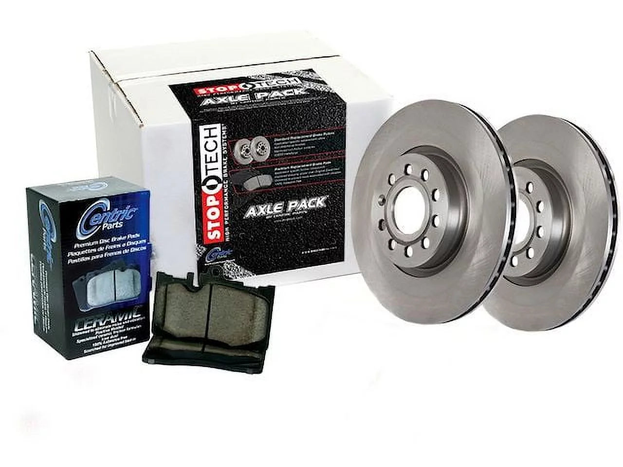 Front Brake Pad and Rotor Kit - Compatible with 2006 BMW 330i
