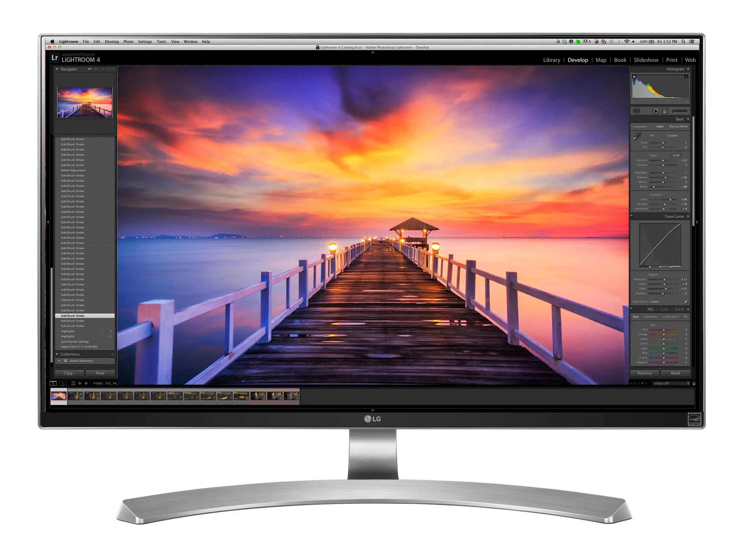 LG 27UD88-W 27 4K UHD 3840x2160 LED LCD IPS Monitor with USB Type-C