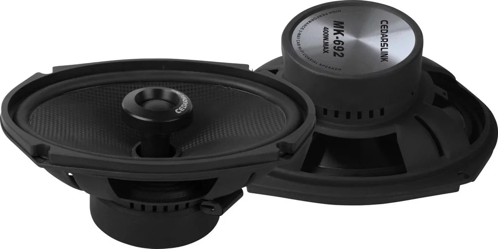 CedarsLink MK-692 6x9 4 OHM 400 Watts 2-Way Coaxial Speaker Pair