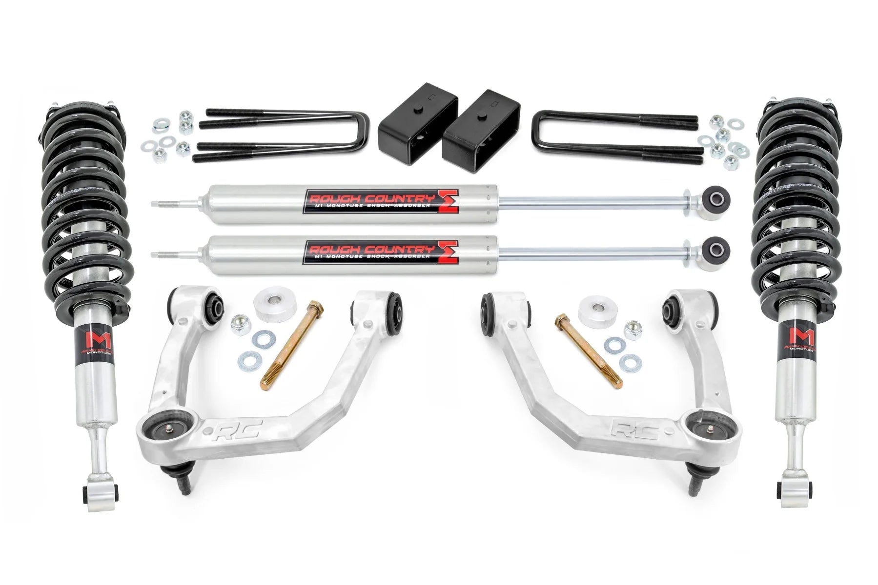 Rough Country 3.5 Bolt-On Lift Kit w/M1 Struts for 2005-2023 Tacoma - 74240