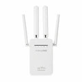 Wireless WiFi Signal Range Extender Repeater Signal Booster 1200Mbps Wireless Router, White