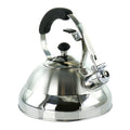 MegaChef 2.7 Liter Stovetop Whistling Kettle in Brushed Silver
