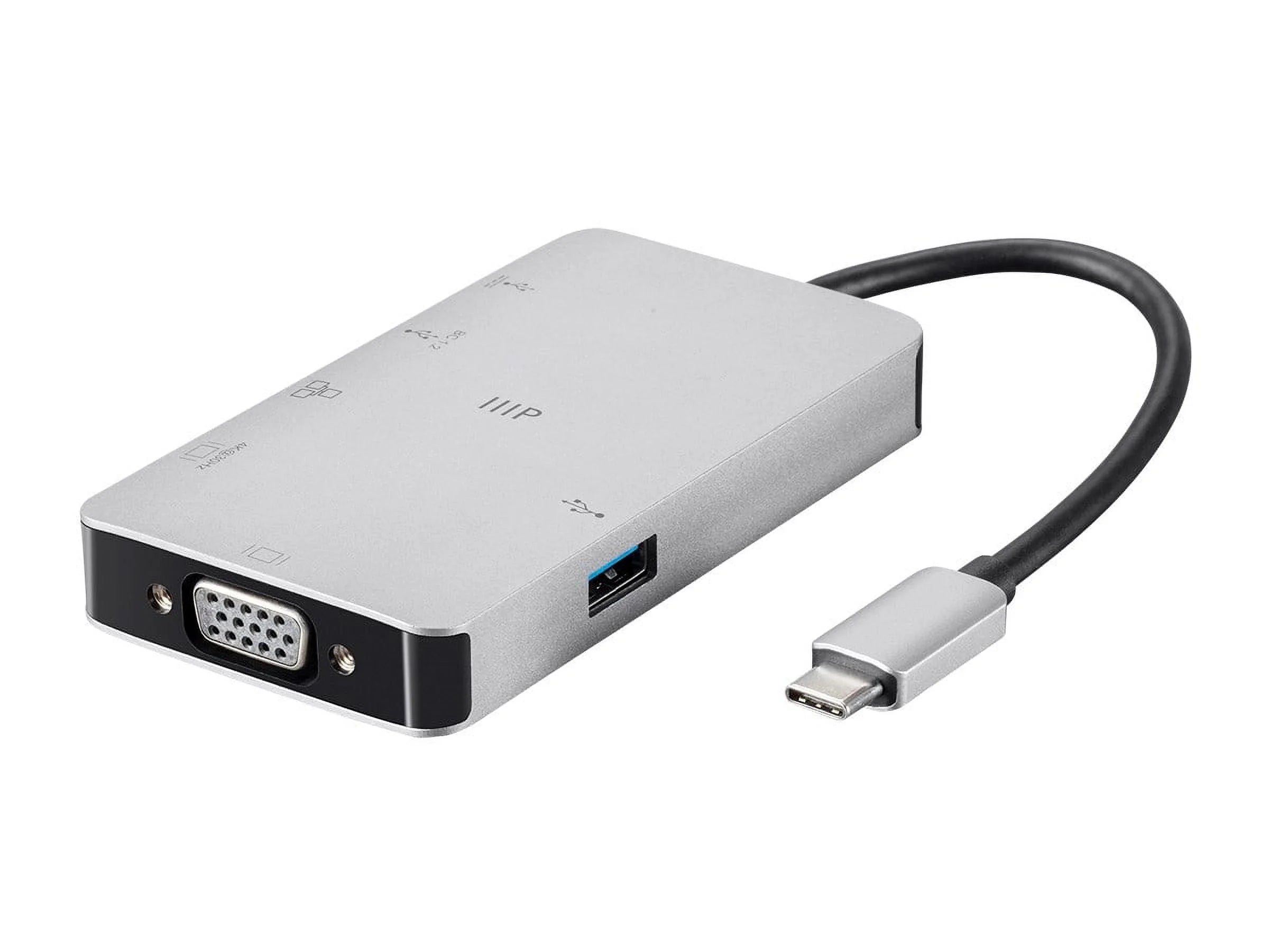 Monoprice USB-C to HDMI | (4k/60hz), Aluminum Alloy Shell, Nickel Plated Connector Adaptor - Consul Series