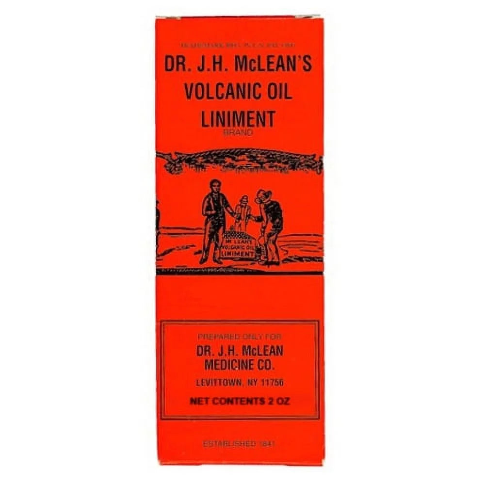 Dr. J.H. McLeans Volcanic Oil Liniment, 2 Oz, 6 Pack
