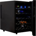 durable Koolatron Urban Series 20 Bottle Wine Cooler  Black Thermoelectric Wine Fridge  Freestanding Wine Refrigerator for Home Bar  Small Kitchen  Apartment  Condo  Cottage  RV