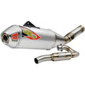 Pro Circuit 0121945G T-6 Full System - Aluminum Muffler with Spark Arrestor (Natural)