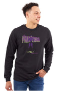 the Phantom Old School Superhero Long Sleeve TShirt Men Women Brisco Brands L