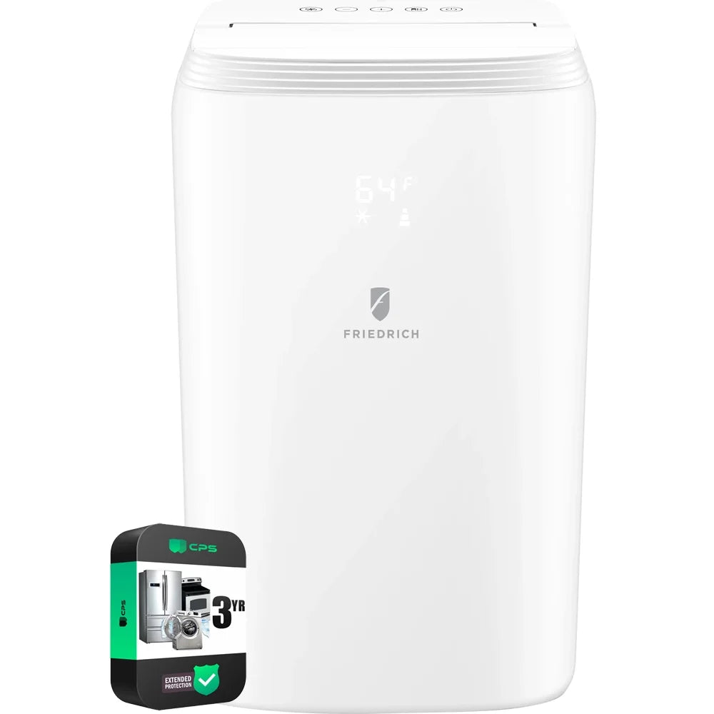 Friedrich ZCP10SA ZoneAire Compact 10,000 BTU Air Conditioner, Dehumidifier, Fan Bundle with 3 YR CPS Enhanced Protection Pack
