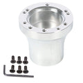 Durable Steering Wheel Hub Adapter for Club Car DS Golf Cart for 5 and 6 Hole Installation, Top Aluminum