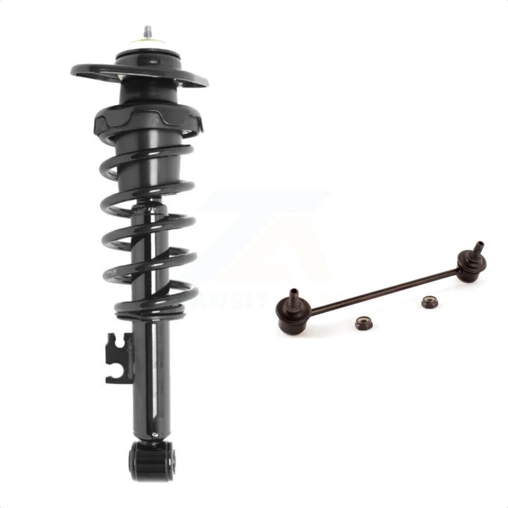 Transit Auto - Rear Right (Passenger) Complete Shock Assembly And TOR Link Kit For Mini Cooper Excludes Coupe Wagon John Works (JCW) Models KSS-105608