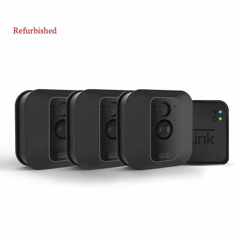 Blink_Outdoor 3 camera kit (3rd Gen) with Sync Module 2, Wireless IP/Network Security Camera