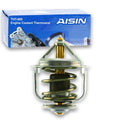 AISIN THT-009 Engine Coolant Thermostat for 143-0654 214-180 33997 48278 90916-03046 90916-03090 90916-03115 WV48B-82 Cooling Housing Belts Fits select: 1983-2001 TOYOTA CAMRY