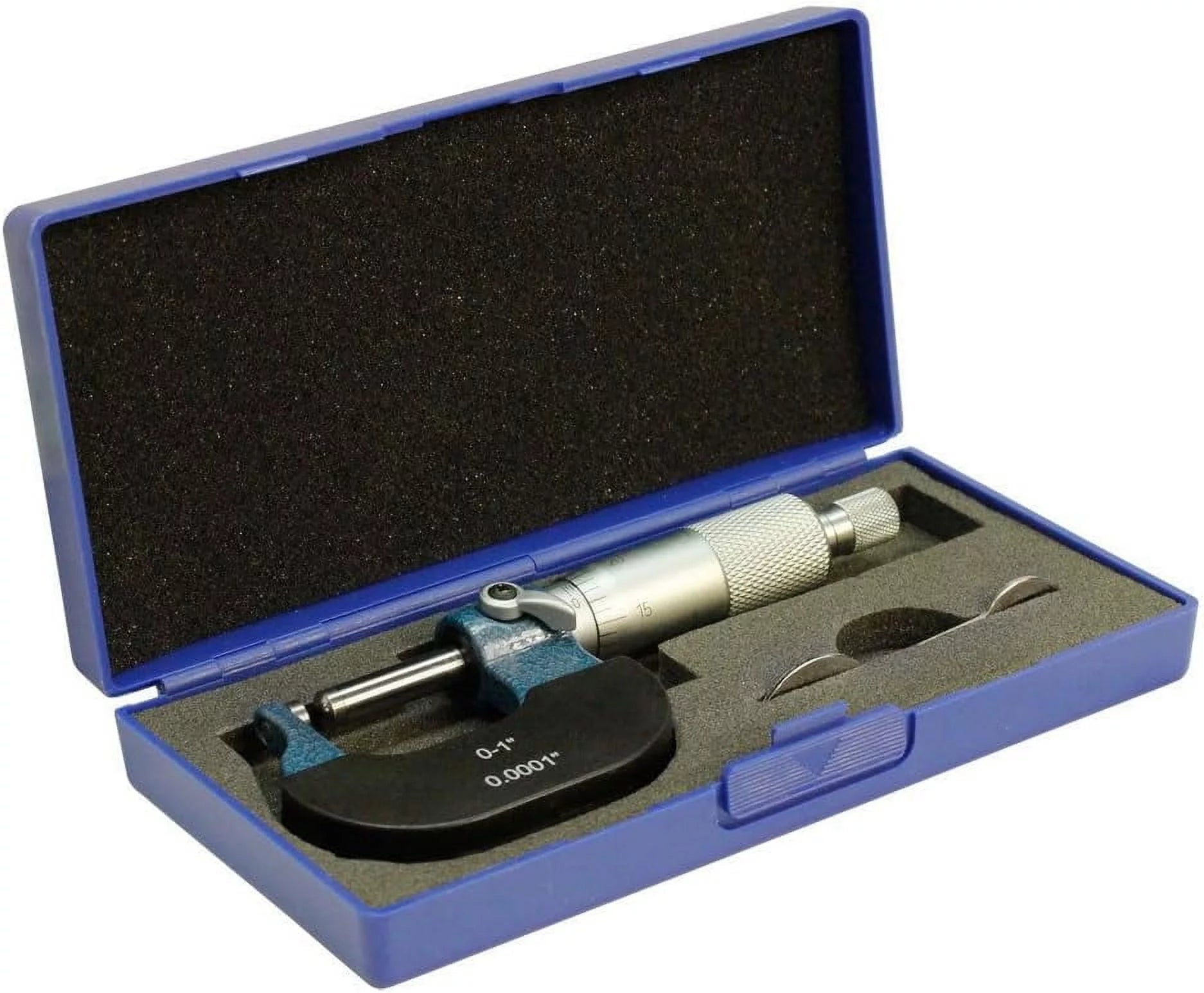 Dual  Anvil Micrometer Pipe Tube Round Carbide Tip Wall Thickness 0.0001'' GRAD