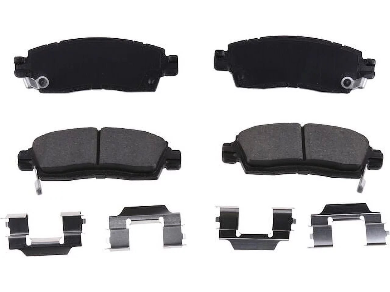 Rear Brake Pad Set - Compatible with 2009 - 2017 Chevy Traverse 2010 2011 2012 2013 2014 2015 2016