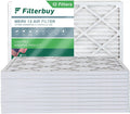 Filterbuy 10x14x1 MERV 13 Pleated HVAC AC Furnace Air Filters (12-Pack)